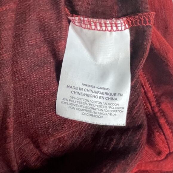 Nike Mens NBA Houston Rockets Dri-fit The Nike Tee SS Shirt Red Sz Med - Picture 6 of 8